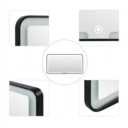 Premium LED Car Sun Visor Vanity Mirror