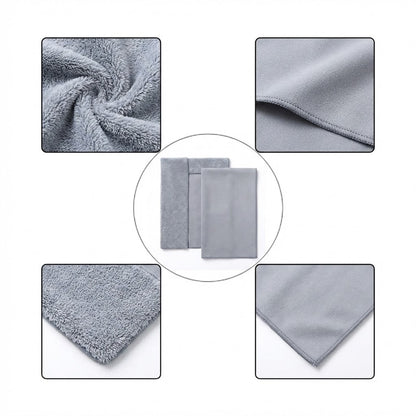 Professional Ultra-Absorbent Microfiber Suede Car Detailing Towel