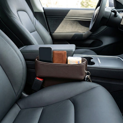Premium Universal Car Seat Gap Organizer & Storage Box