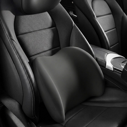 Ergonomic Memory Foam Car Headrest and Lumbar Support Set