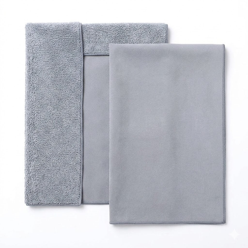 Professional Ultra-Absorbent Microfiber Suede Car Detailing Towel