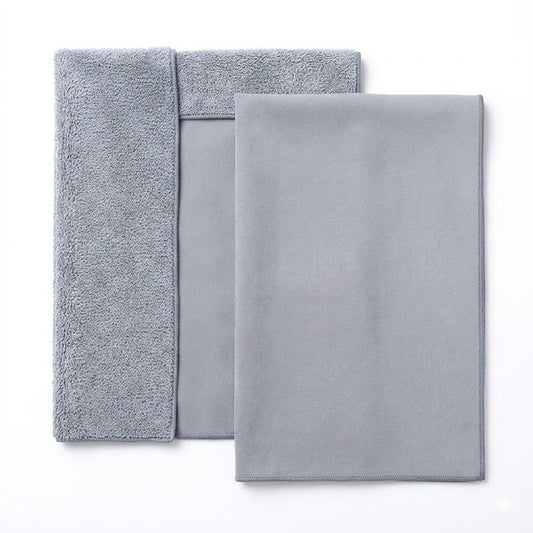 Professional Ultra-Absorbent Microfiber Suede Car Detailing Towel